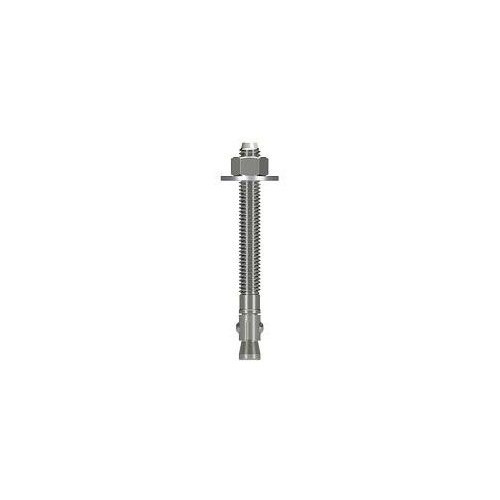 Simpson Strong-Tie WA373346SS, 3/8" x 3-3/4", Stainless Steel, Wedge Anchor, 1pc
