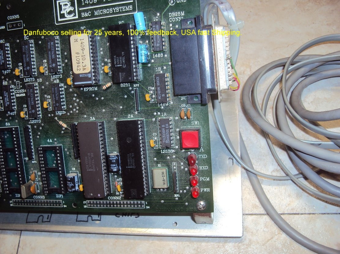 B&C Microsystems 1409 Vintage EPROM / Microcontroller Programmer built in menu