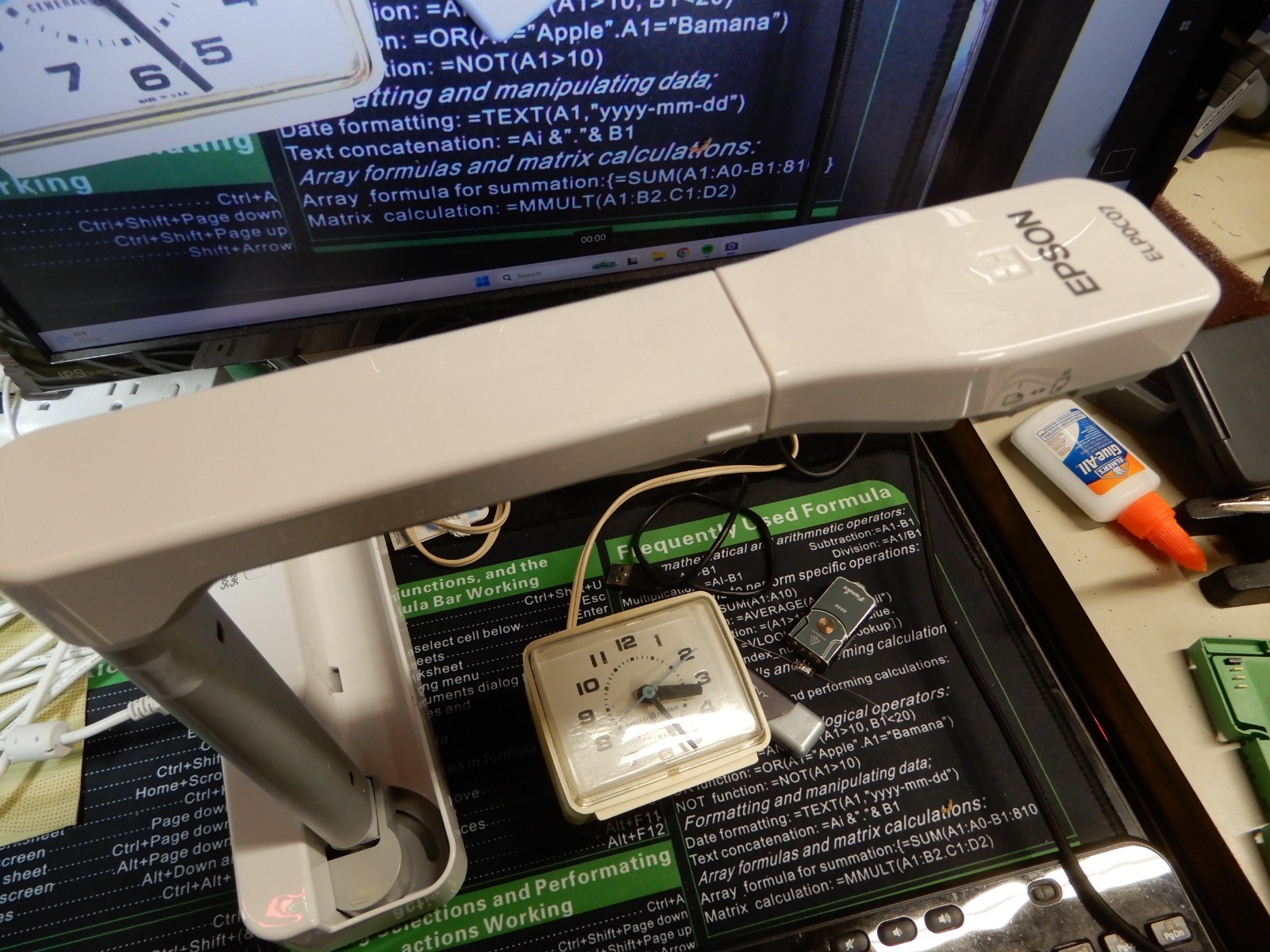 Epson ELPDC07 Document Camera In Great Used Condition