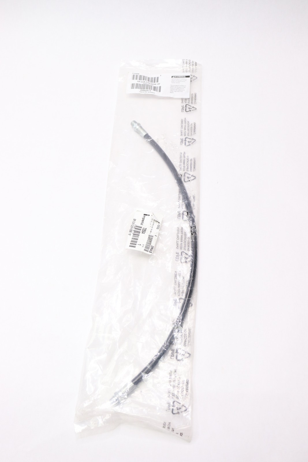 Imperial Heavy Duty Grease Gun Flex Hose 18" NPT Male 72504