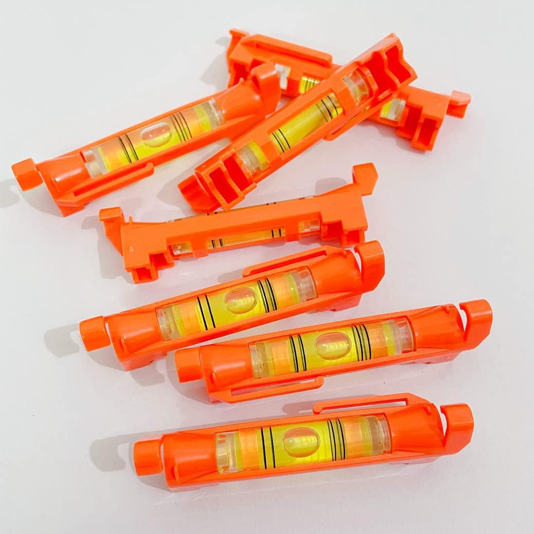 6X Hanging Bubble Line Level Small Horizontal String Bubble Spirit Levels Measur