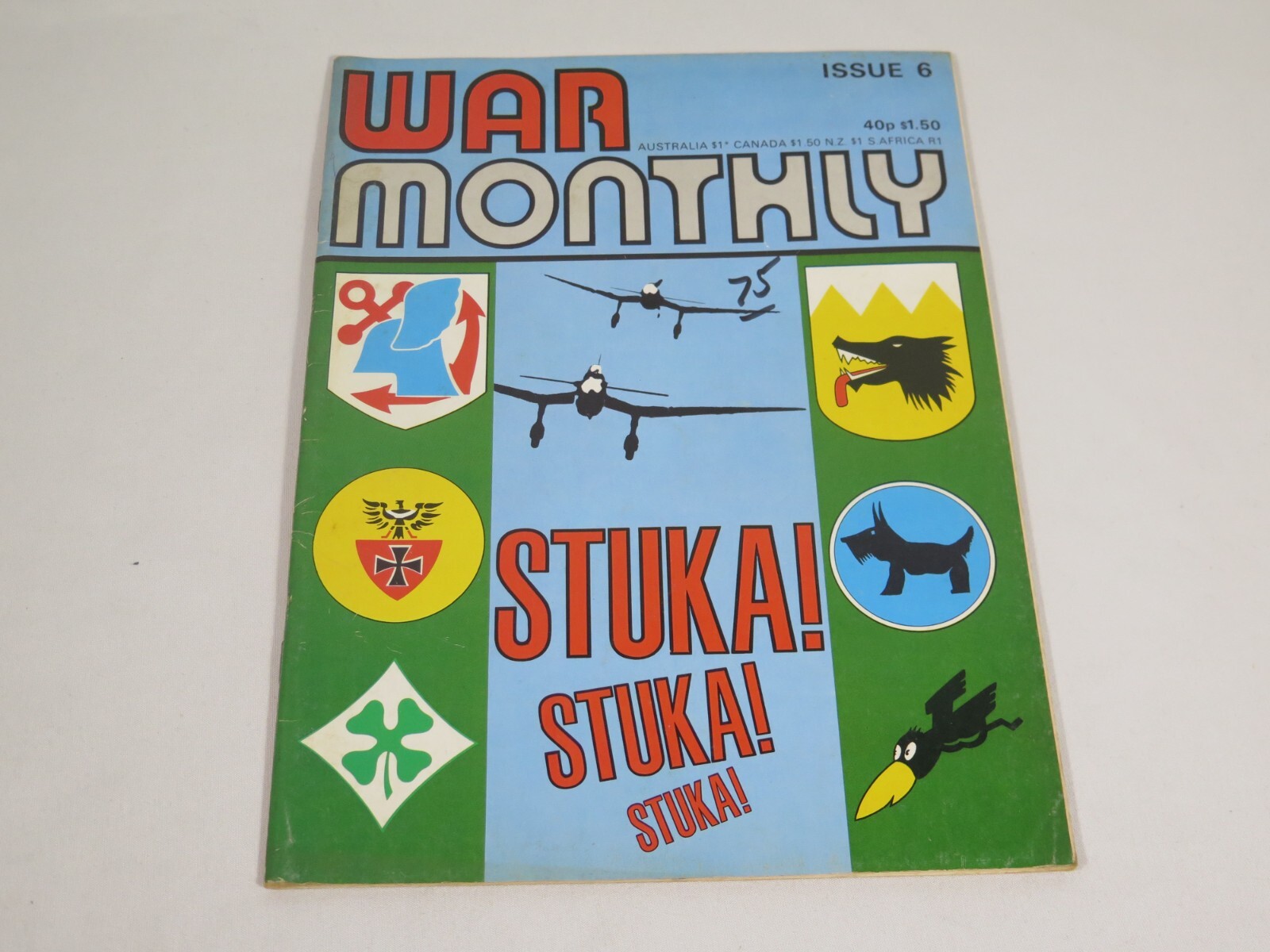 War Monthly Issue 6 (Stuka!) magazine September 1974