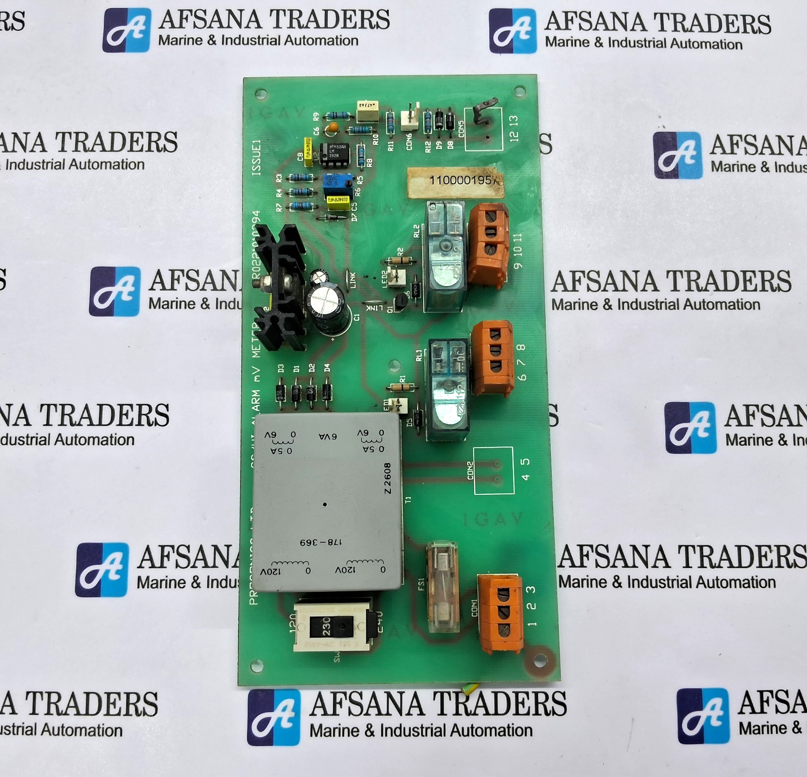 PROCONICS | CS/HI ALARM MV METER | PR0221010394 | PC BOARD