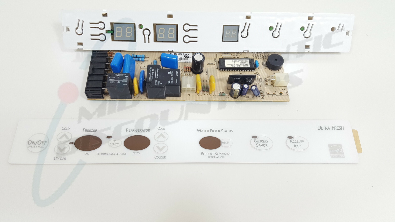 OEM Whirlpool Kenmore Refrigerator Electronic Control Board Unit 8201659 Rev V