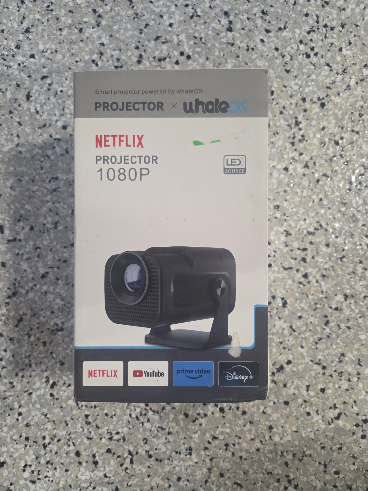 Smart Projector WhaleOS 1080 P