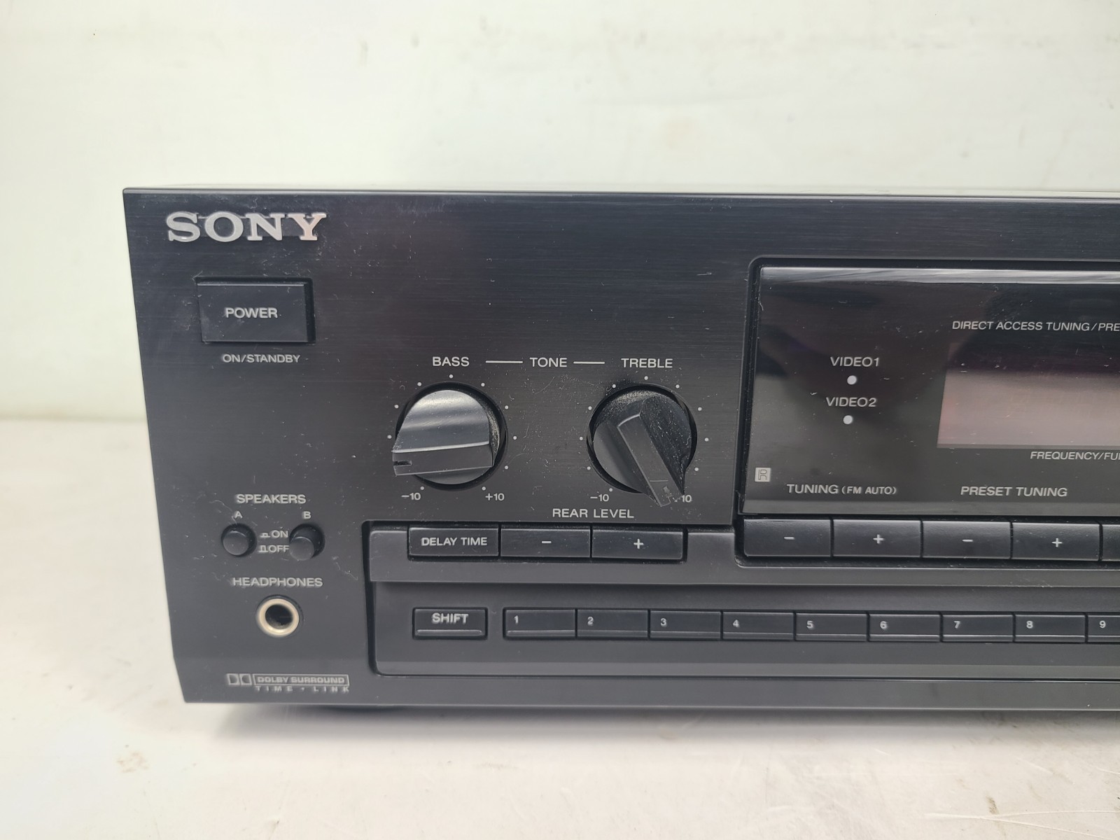 Sony STR-D590 AM-FM Stereo Receiver A/V Control Center (TESTED)