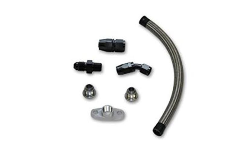 Vibrant Performance 10283 Universal Oil Drain Kit for Top Mount Turbo Setup