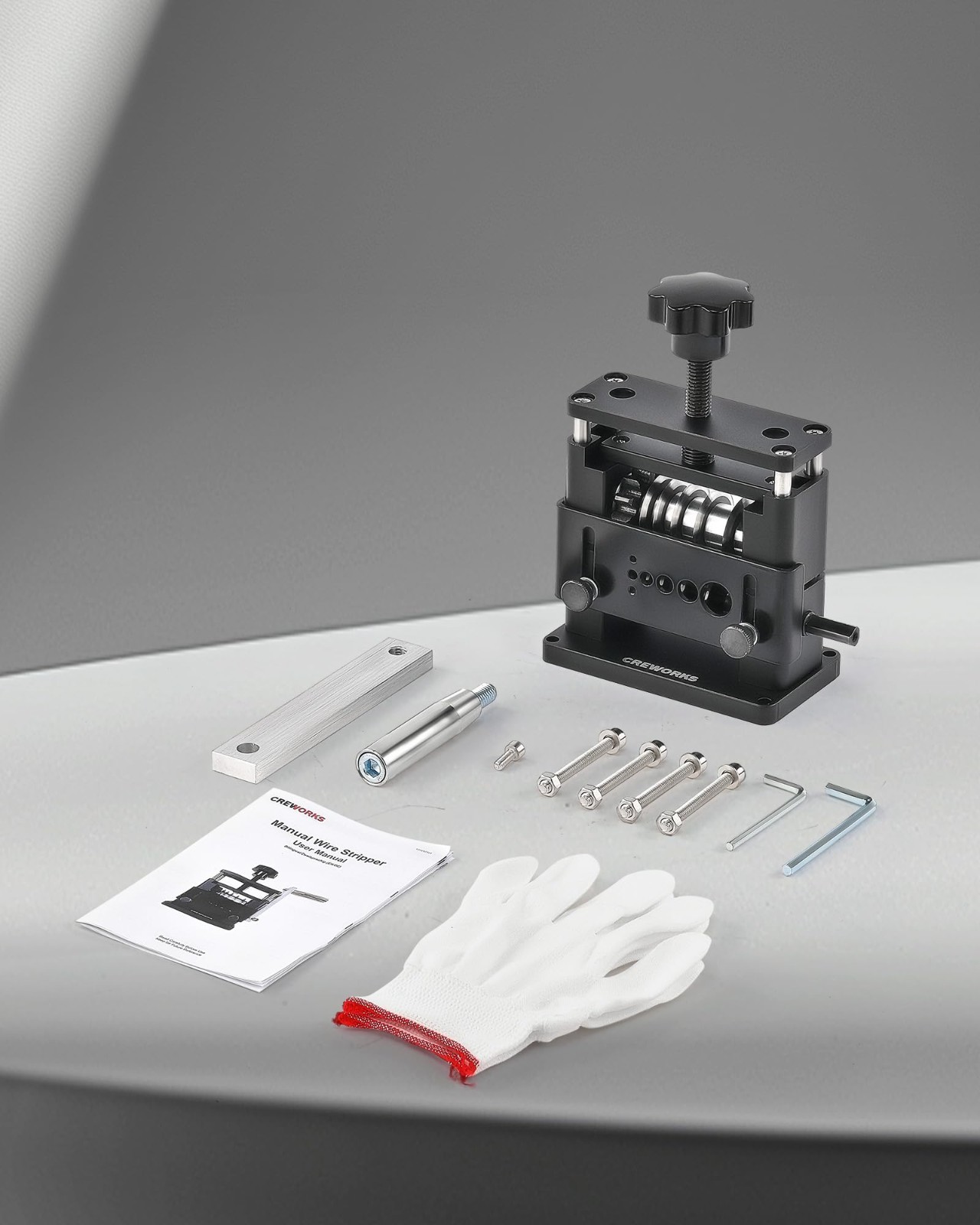 Manual Wire Stripping Machine - Drill Powered Cable Stripper Tool, 6 Channels, 5