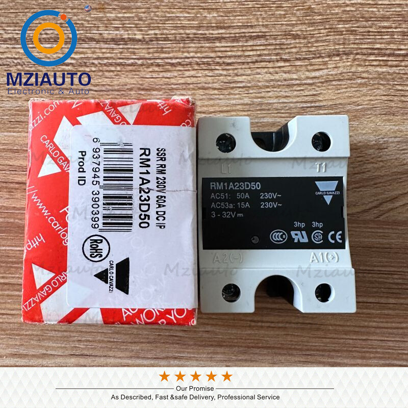 1PCS Solid State Relay For Carlo Gavazzi RM1A23D50 3-32V Single Phase 50A 230V