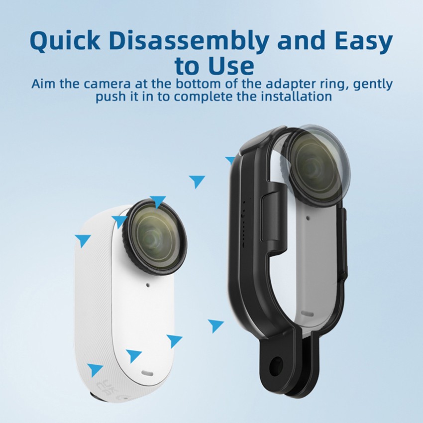 Camera Protective Case Horizontal & Vertical Bezel for Insta360 GO 3/3S