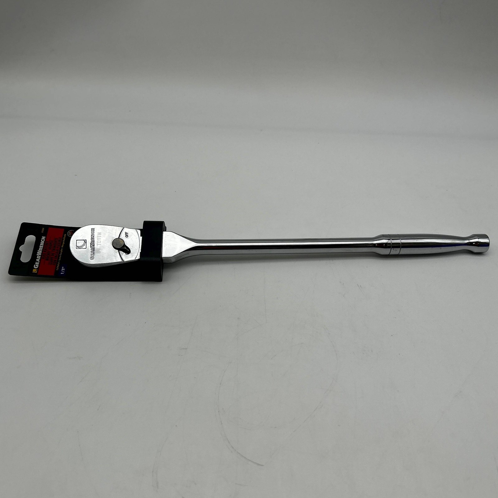 GearWrench 81306F Flex Head Ratchet 1/2" Drive 84 Tooth Full Polish Low Profile