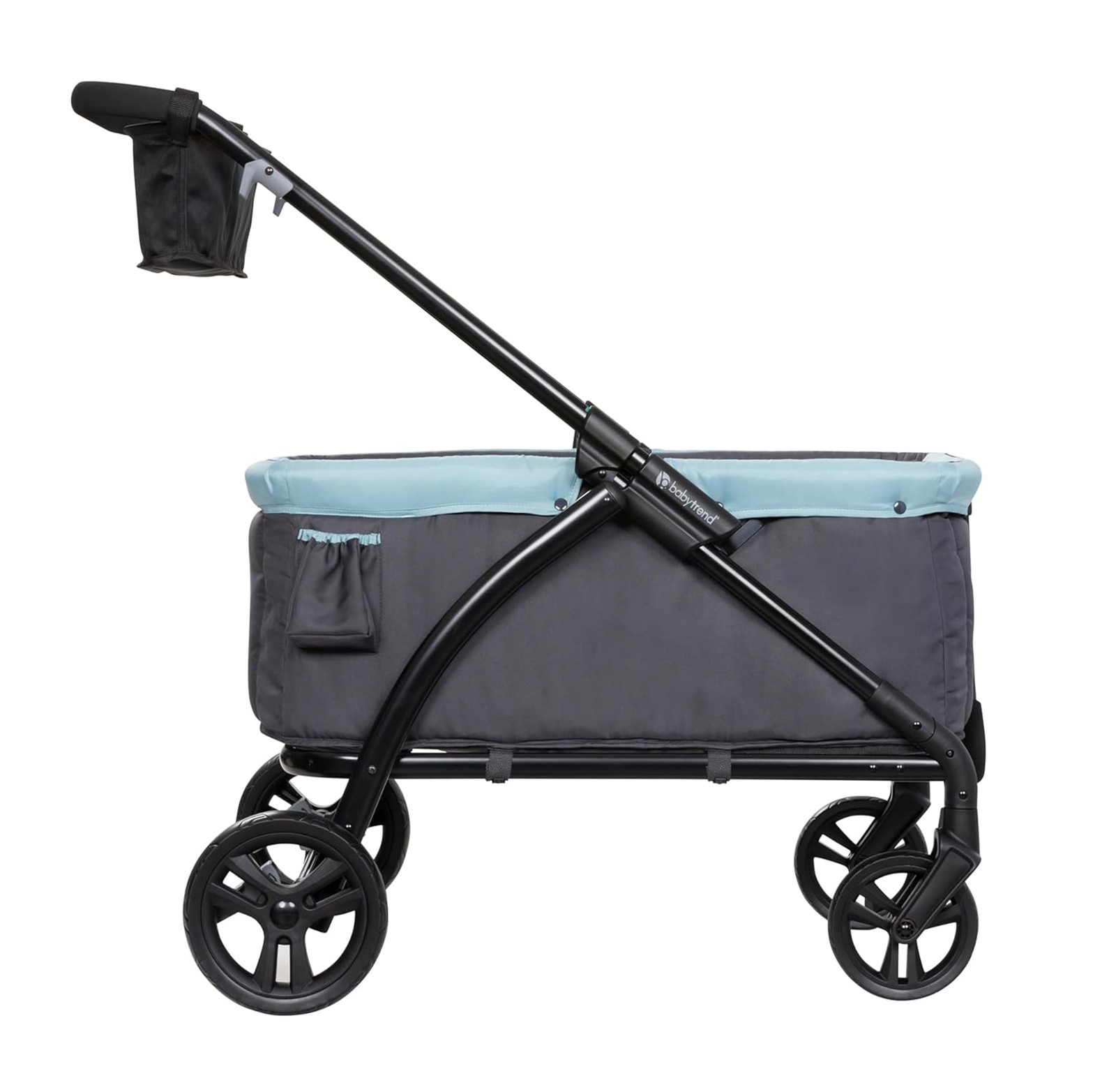 Baby Trend Expedition 2 in 1 Push or Pull Stroller Wagon w/ Canopy, Desert Blue
