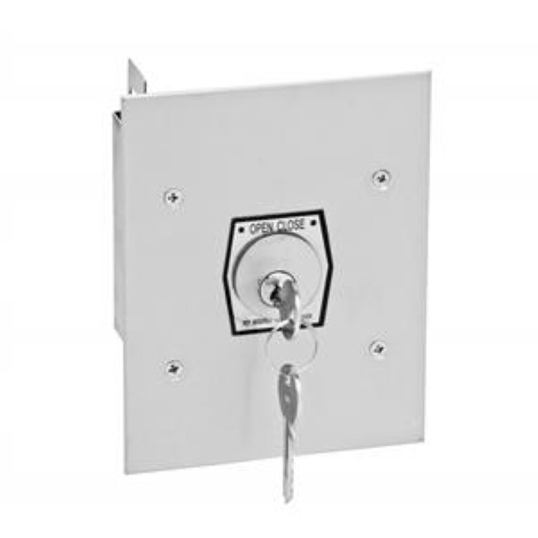 MMTC 1KF Interior Tamperproof Open-Close Key Switch Flush Mount Center Return