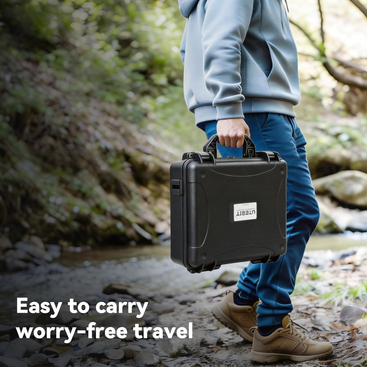 Hard Carrying Case for DJI Mini 5 Pro Drone, Fly More Combo, Protective T