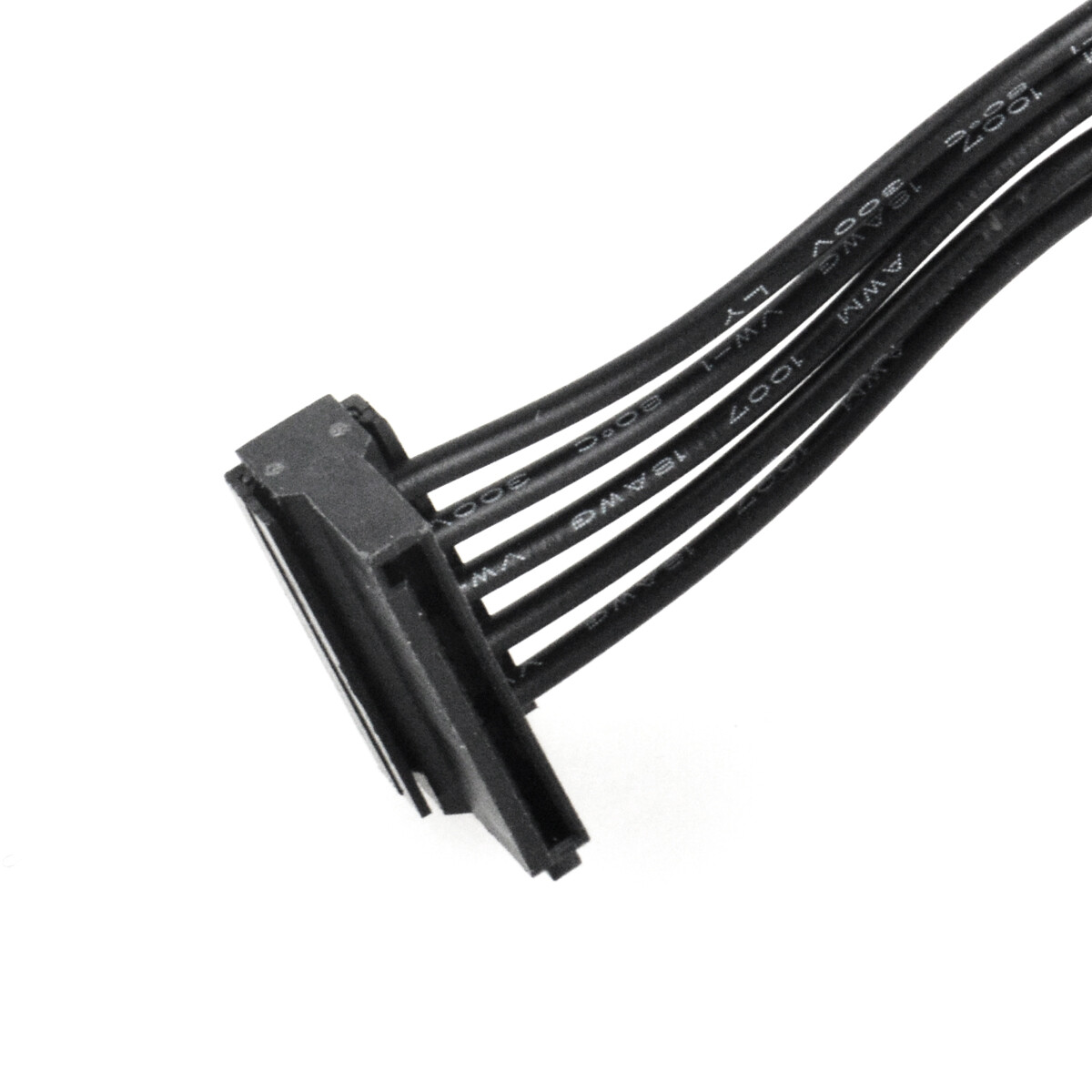 15 Pin SATA Power 1 Male To 5 Female Splitter Hard Drive Cable for HDD SSD