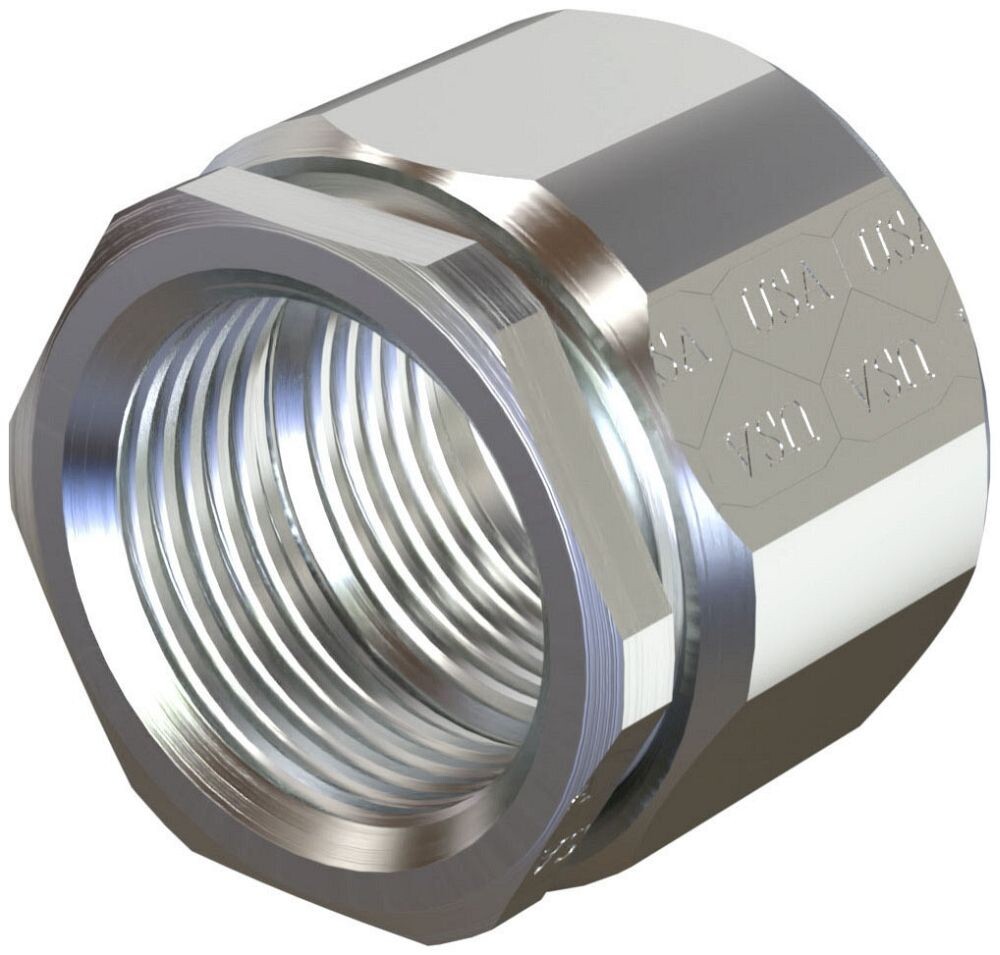 American Fittings ER200, 2", Steel, 3-Piece, Rigid Conduit Coupling, 1 pc