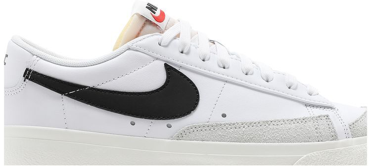 Nike Womens Blazer Low Platform 'White Black' DJ0292-101 Ship Now