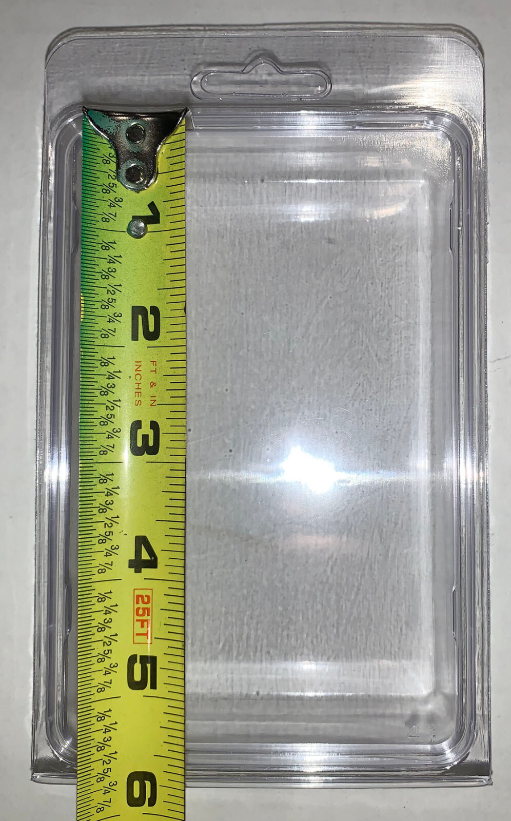 25 Transparent Container Clear Clam Shell Blister Bubble 4 x 5 3/4 x 1 1/4"!