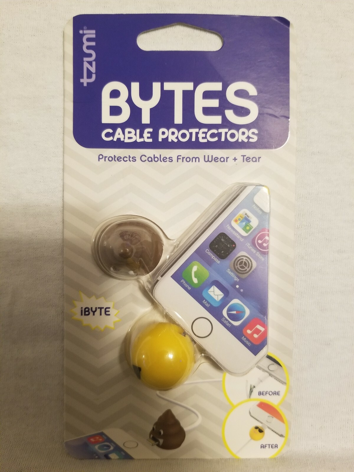 Tzumi Cord Bytes Cable Protectors,  New In Package