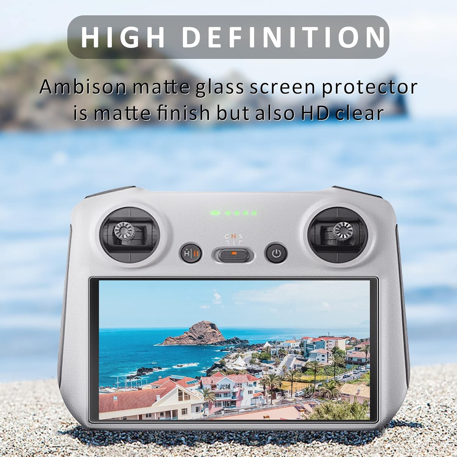 Ambison [2 Pack] DJI Mini 4 Pro Matte Glass Screen Protector,...