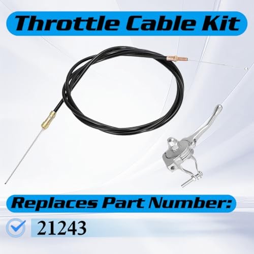 21243 Throttle Cable Kit Fits for Multiquip-Whiteman J36 JS36 B46 BS46