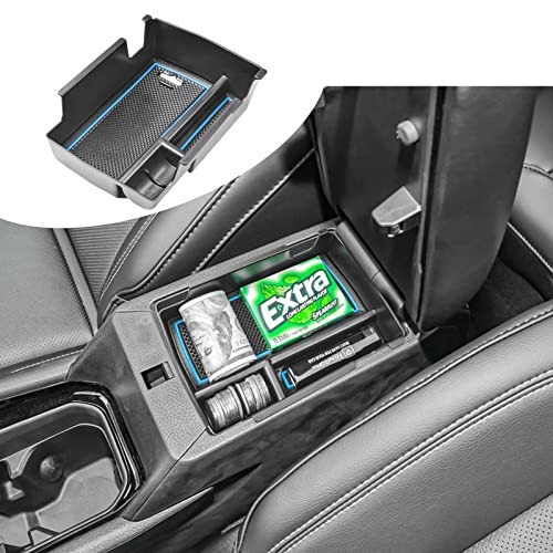Center Console Organizer Tray Compatible with Jeep Compass 2022-2025 Blue