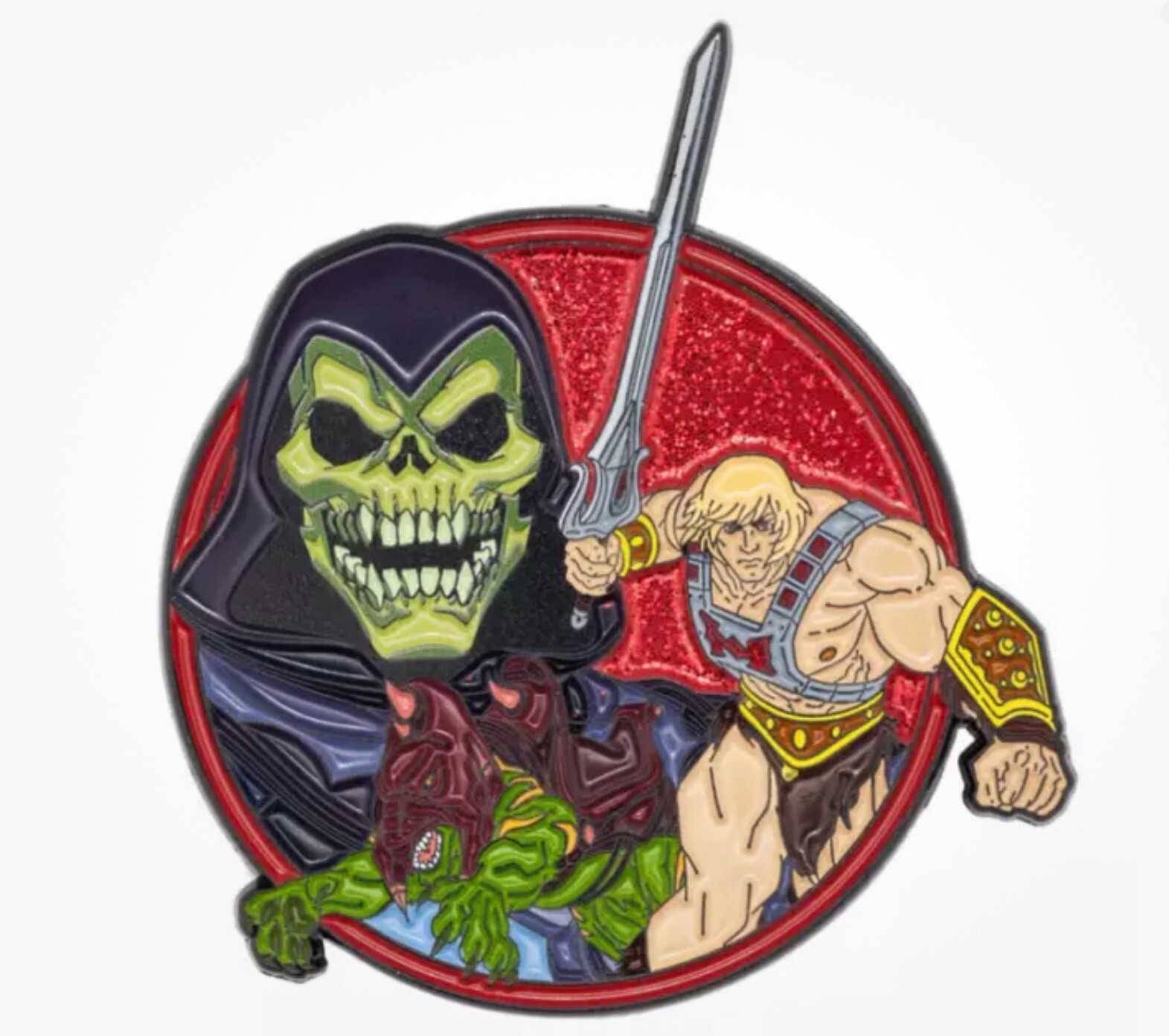 Masters Of The Universe Revelation Exclusive 2.5”Jumbo Pin MOTU New