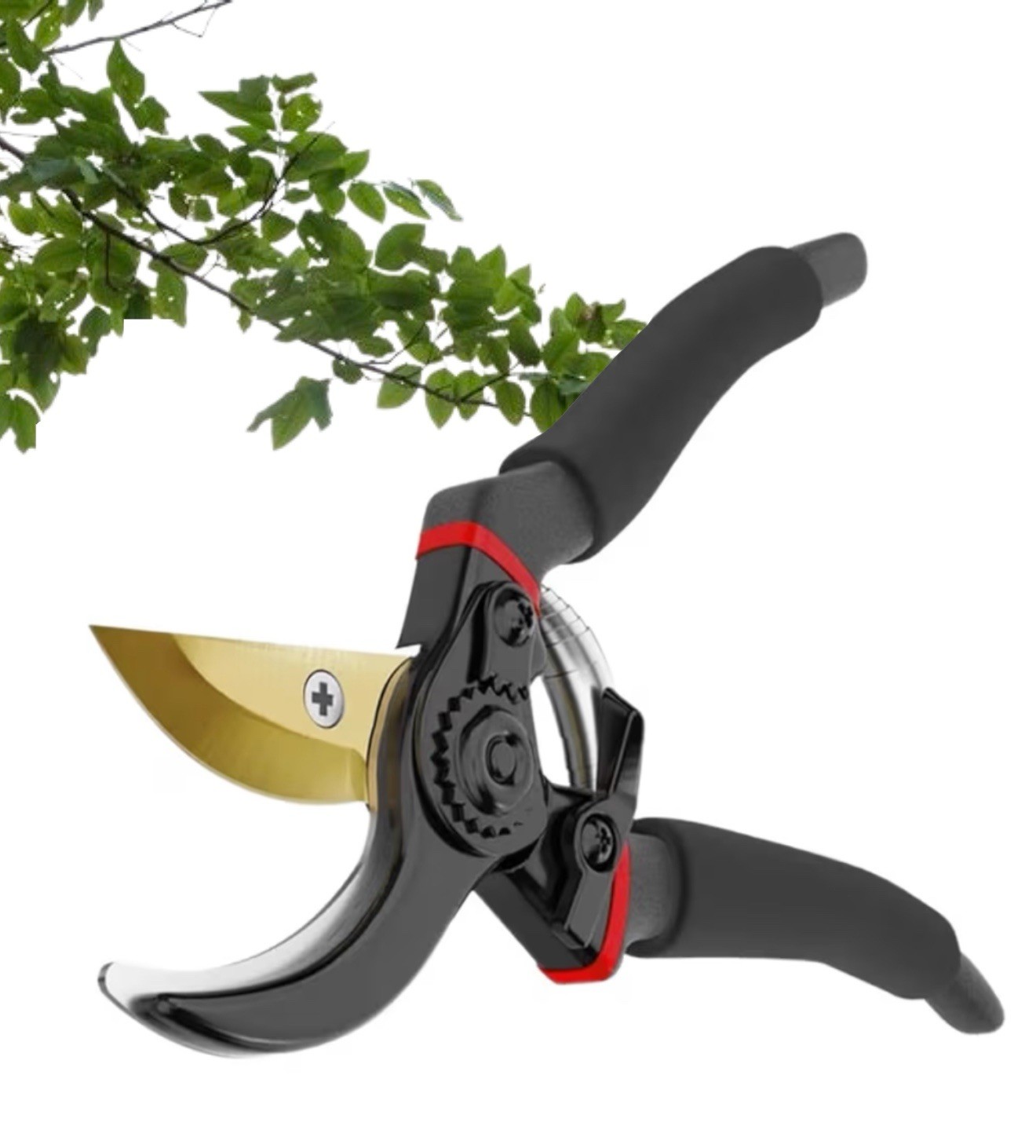 Garden Plant Cutter Pruning Shear Premium Titanium  Scissors Plant Tools Easy
