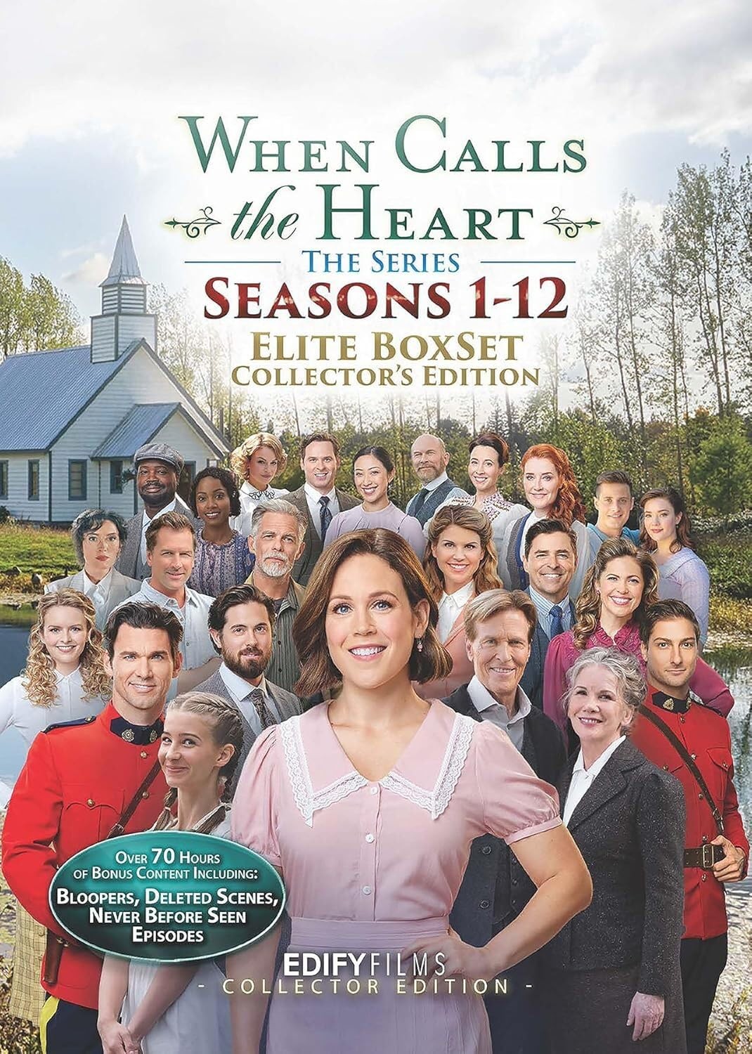 Edify Films When Calls the Heart Elite Box Set, Complete Series, 36 DVDs,
