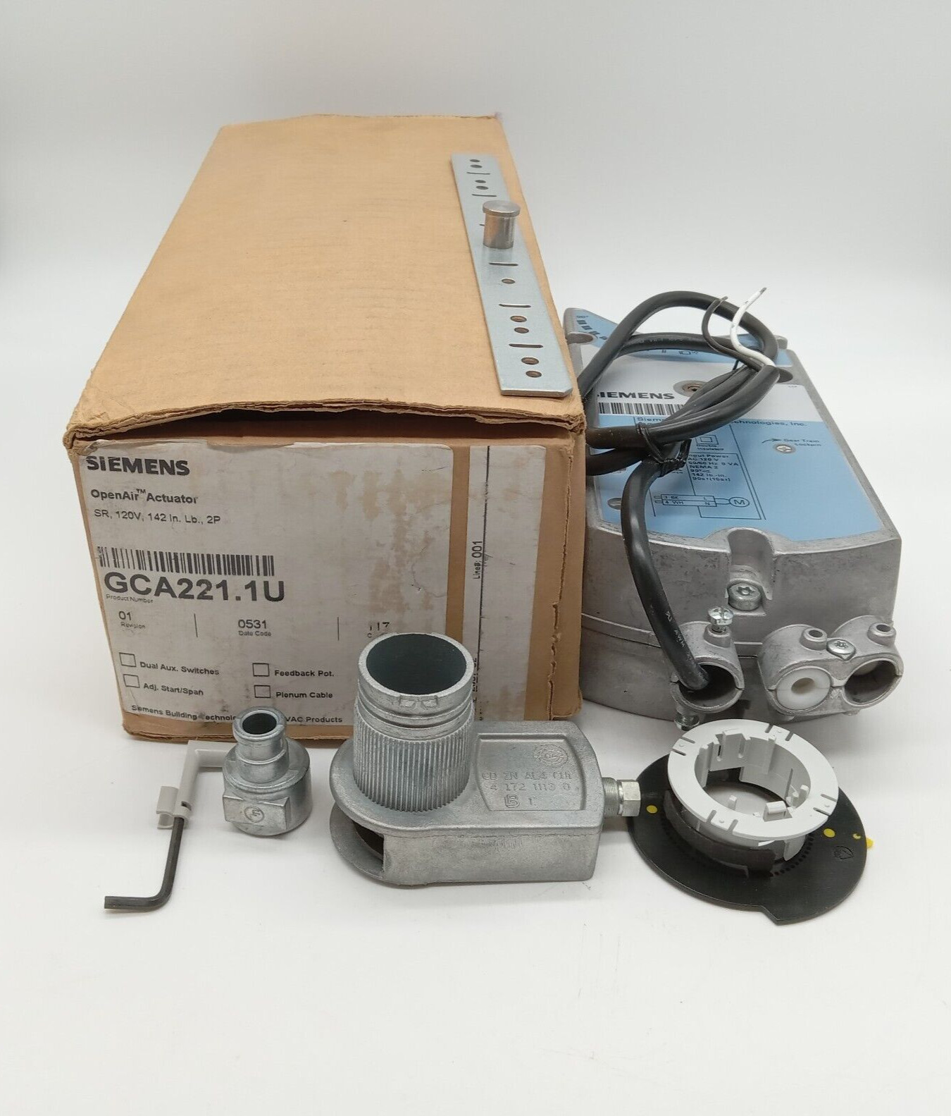 Siemens GCA221.1U OpenAir Actuator