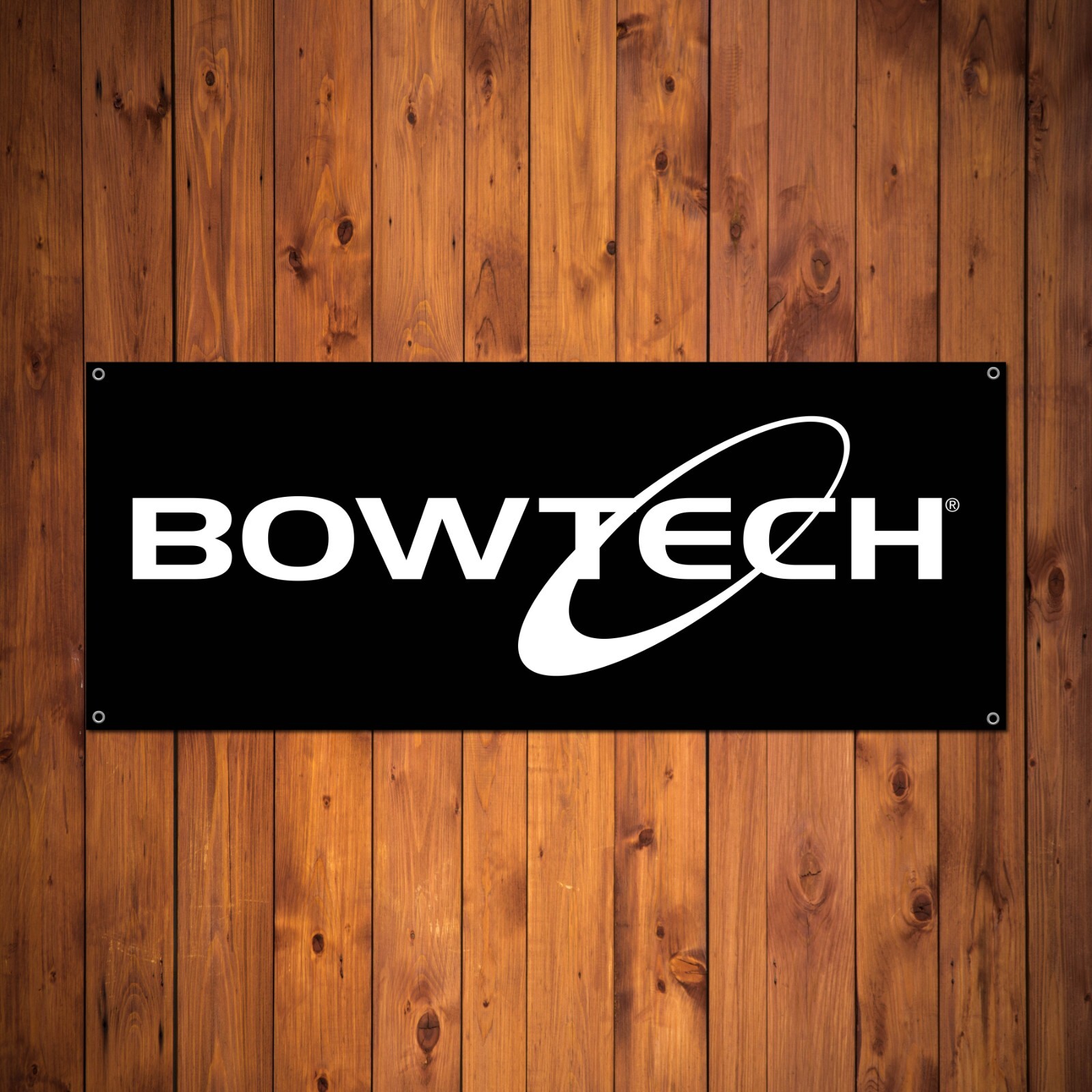 BOWTECH COMPANY LOGO 5'X2' VINYL BANNER