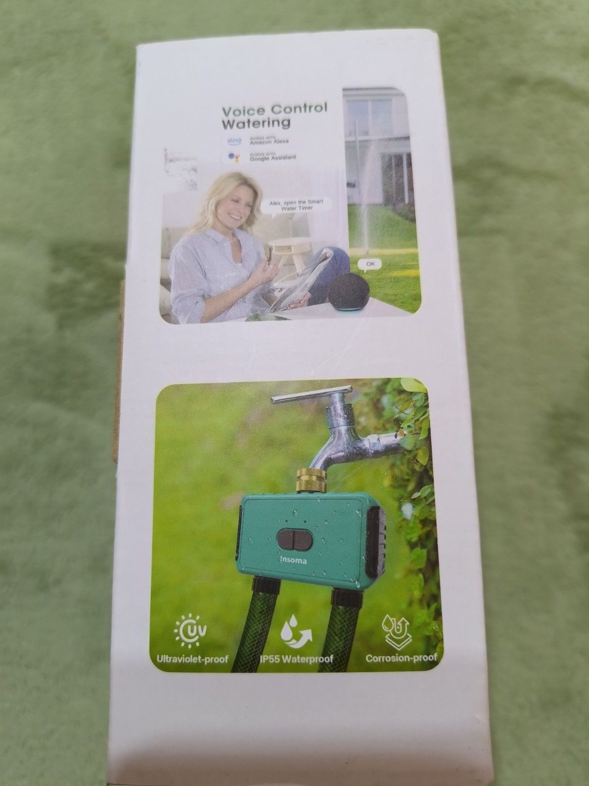 Wi-Fi Smart Hose Faucet Timer Hub Programmable Sprinkler IP55 Water Timer