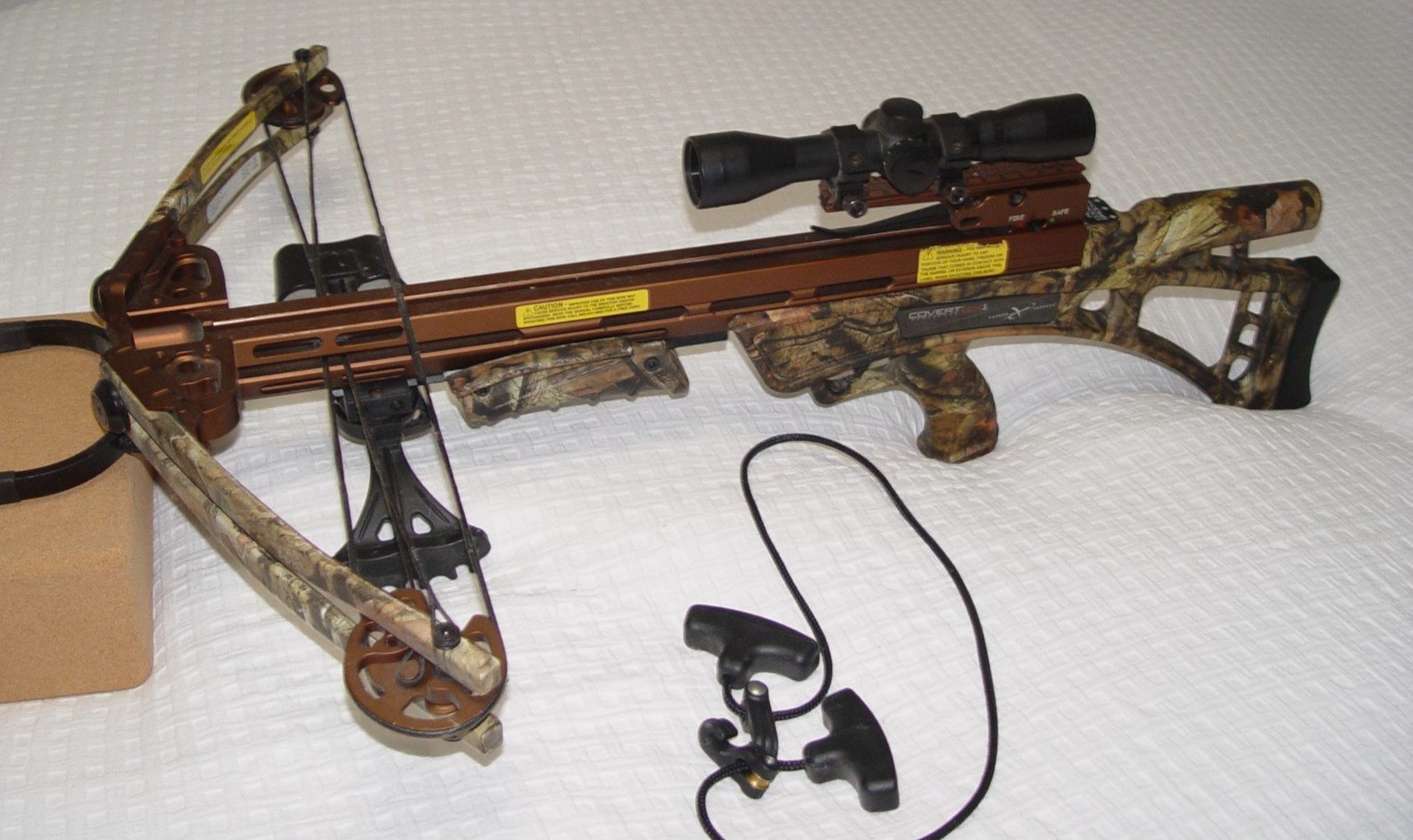 Carbon Express CX1 Crossbow With Scope & Quiver 330 FPS