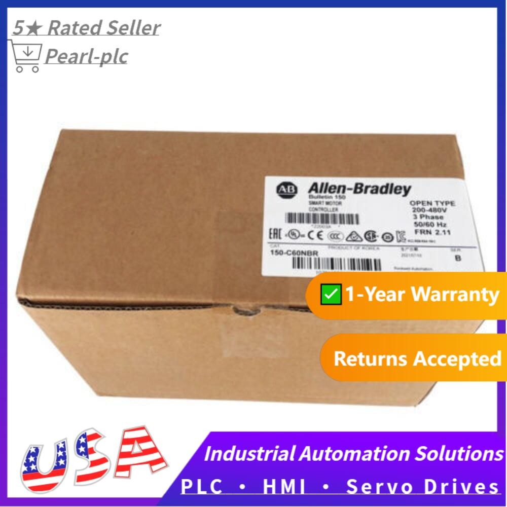 AB SMC Smart Motor Controller 150-C60NBR Sealed In Stock 150C60NBR US Free Tax