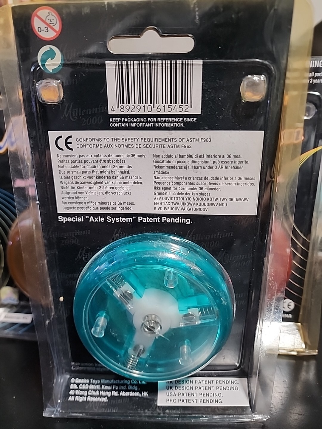 Magic Return Jumbo Yo-Yo Millennium 2000 Green NIB