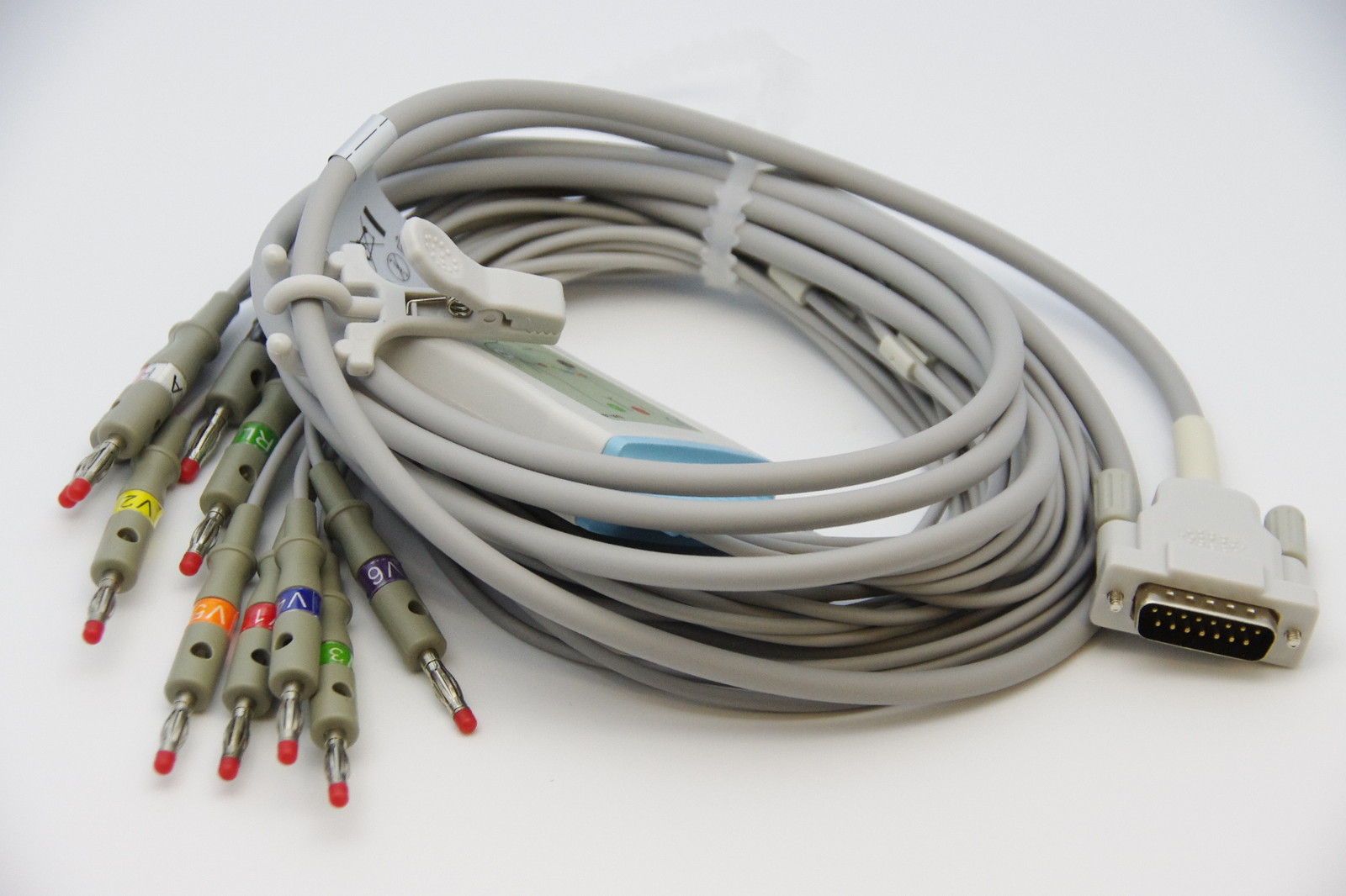 Schiller 10 Lead ECG/EKG Cable AHA Banana 4.0mm AT3 AT6 CS6 AT5 AT10 AT60 NEW US