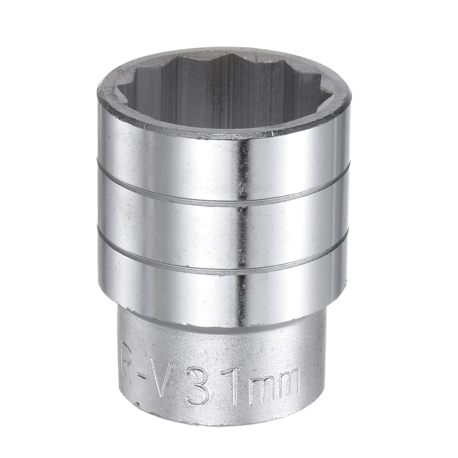 HARFINGTON 31mm 12 Point Shallow Socket 3/4" Drive Standard Metric CR-V