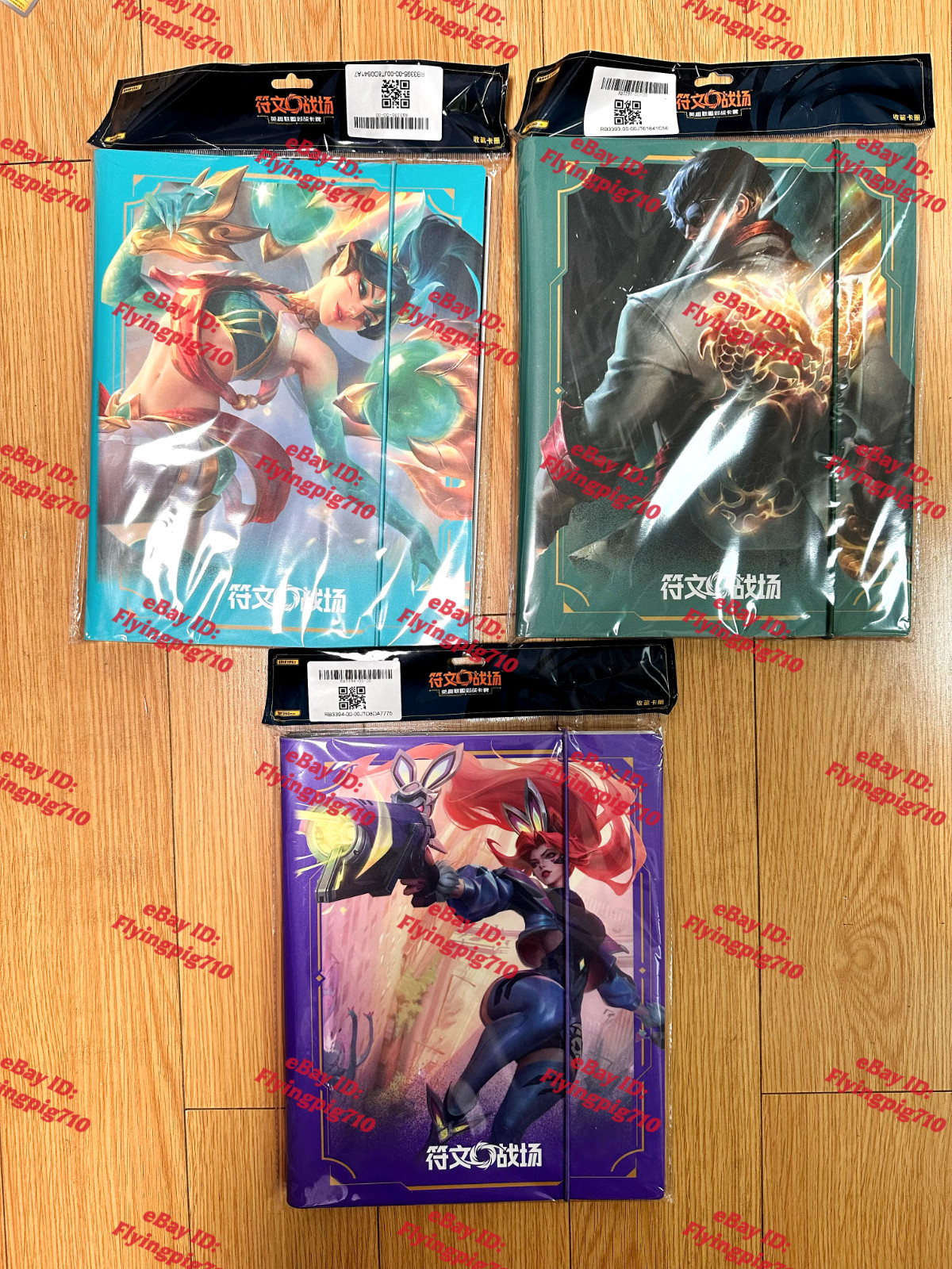 Authentic Riftbound League of Legends TCG Chinese Origins Character Card Binder