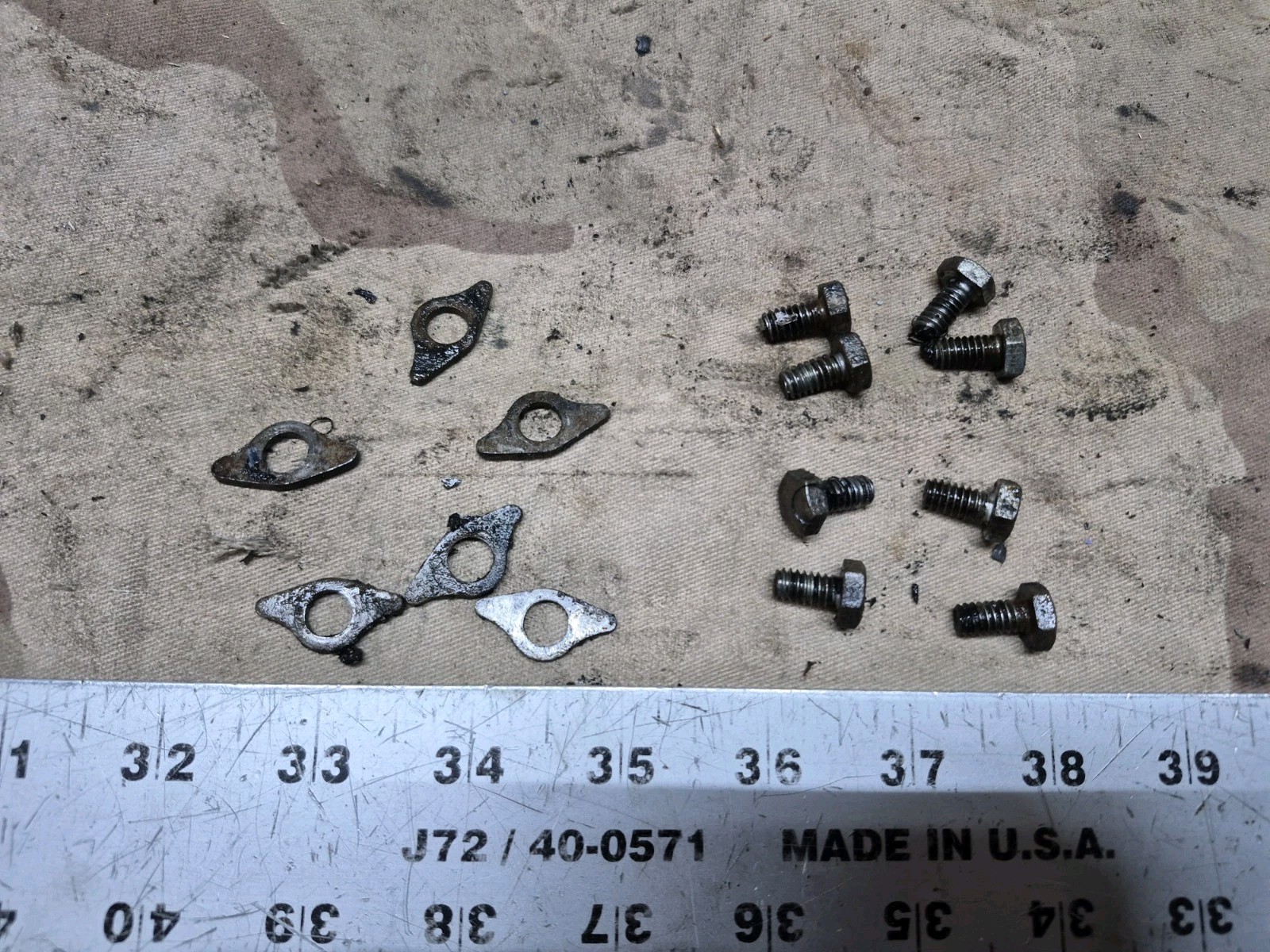 1964-1967 cadillac 429 Valve Cover Bolts OEM Original Caddy 54 65 66 67