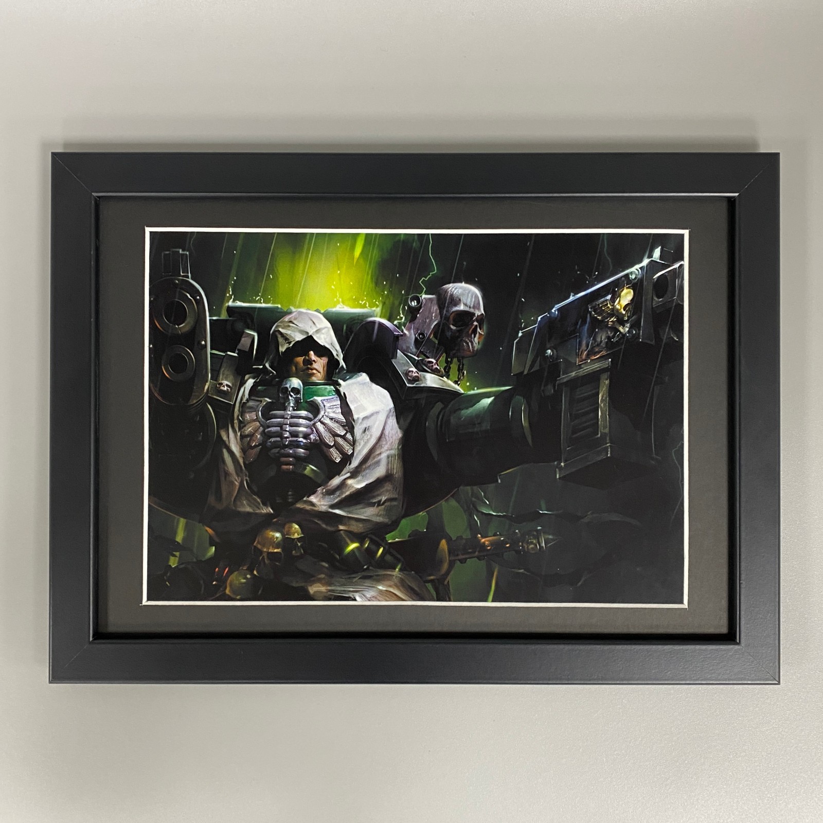 DARK ANGELS CYPHER FRAMED ART ASTARTES SPACE MARINES WARHAMMER 40K 40,000