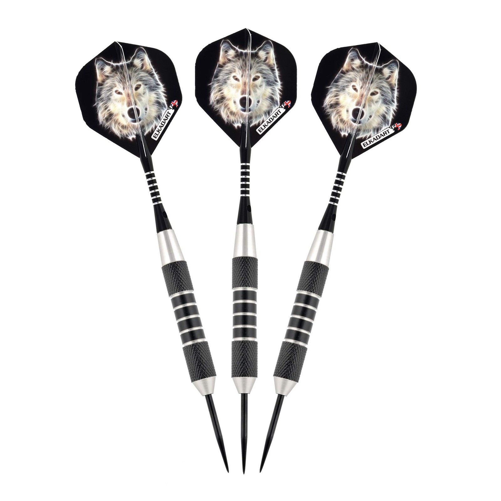 Elkadart Unisex Adult Elkadart Lone Wolf Steel Tip Darts Storage Travel Case 23