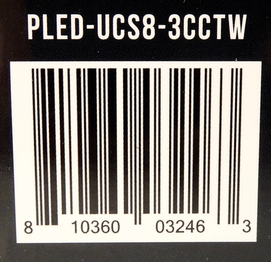 Parmida 8" Dimmable LED Under Cabinet Light With Adjustable Lens Angle, NEW