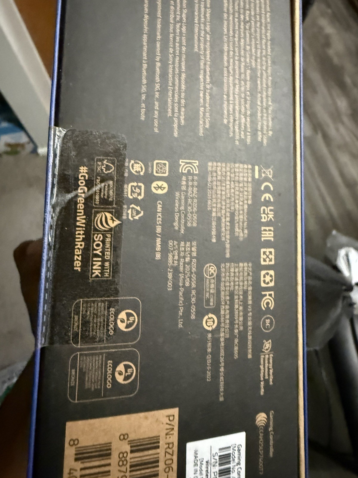 Razer Raiju V3 Pro black TMR Thumbsticks Wireless Gaming Controller For PS5 & PC