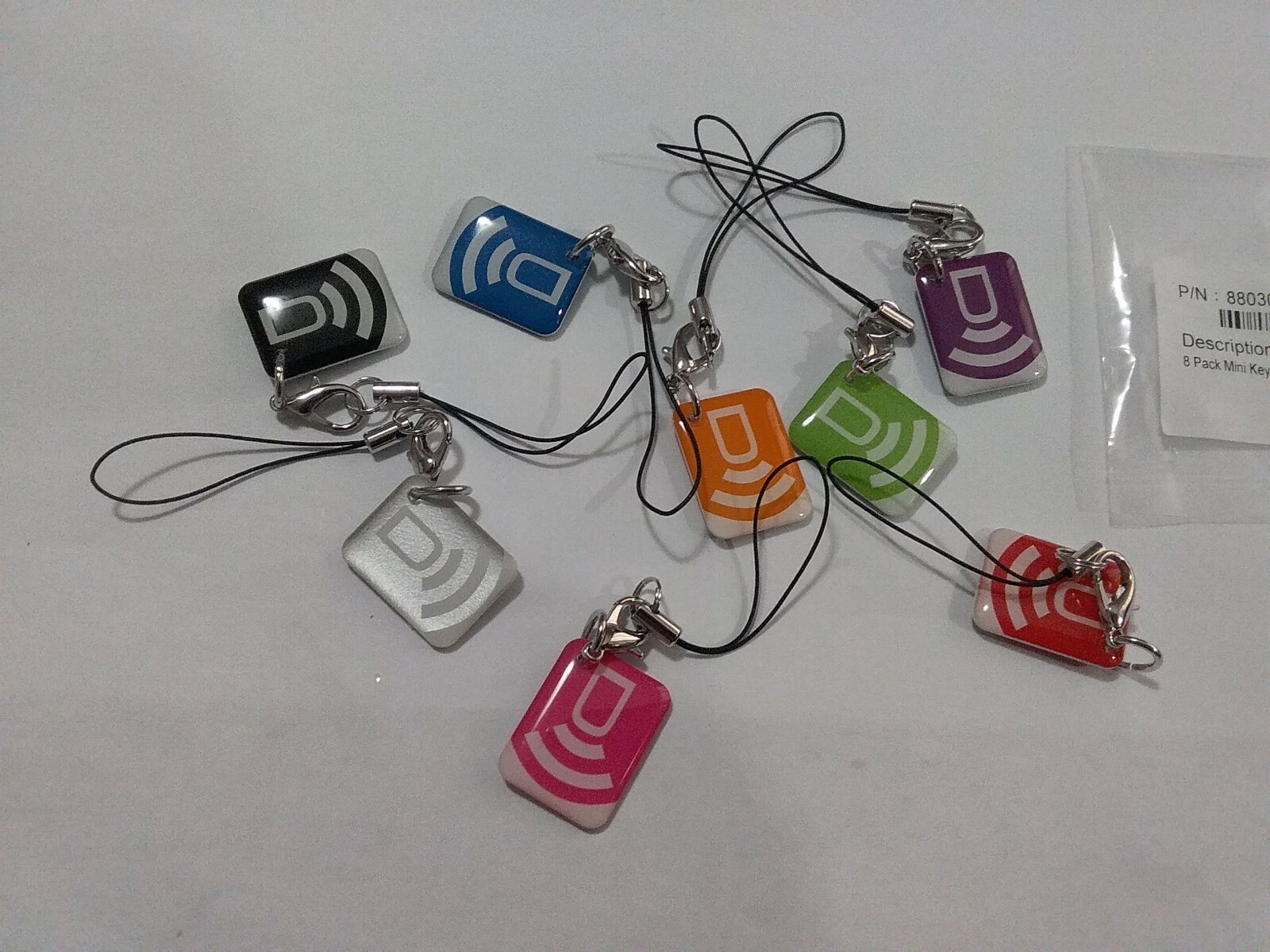 8pk DSC 88030335 Neo PowerG 915Mhz Wireless Proximity KeyFob --SkyBay dr12-mm yy