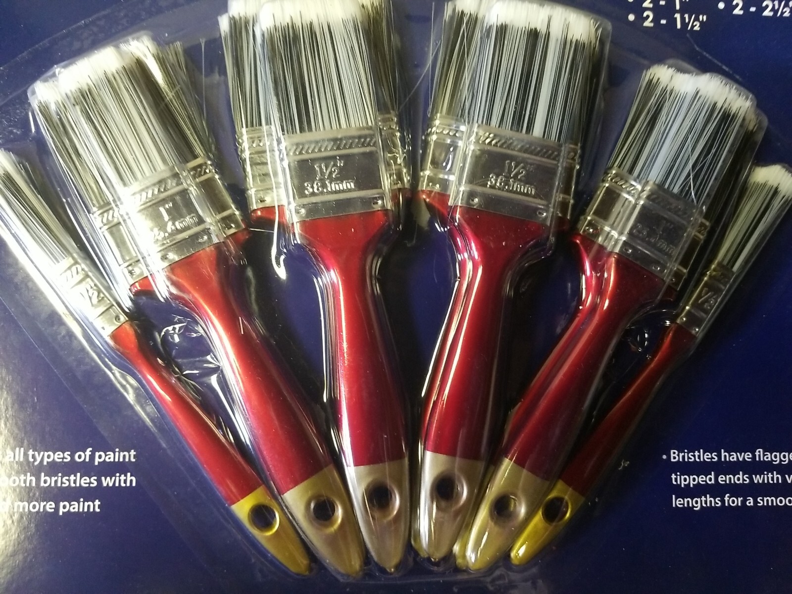 Evolve 10 PC Paint Brush Set Suitable For All Types Of Paint