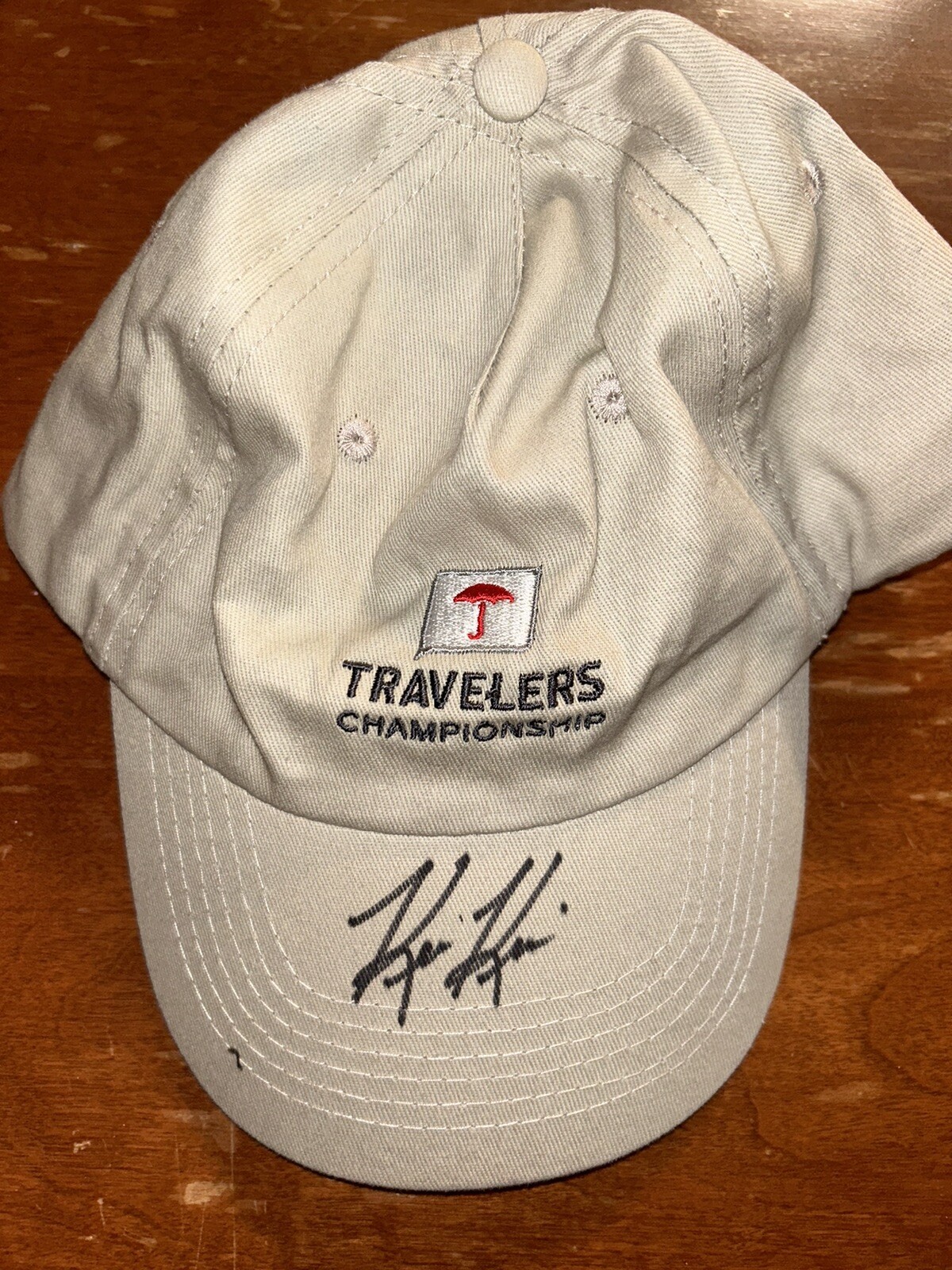 TRAVELERS CHAMPIONSHIP MENS KEVIN KISNER AUTOGRAPHED HAT NEW