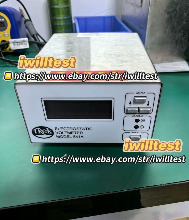 TRek Electrostatic VOLTMETER MODEL 541A