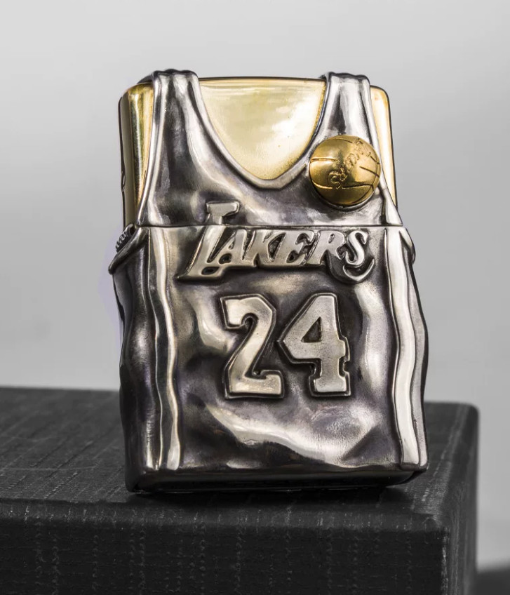 Zippo Lighter CASE ONLY Kobe Bryant 24 8 Uniform Lakers Black Mamba Present Gift