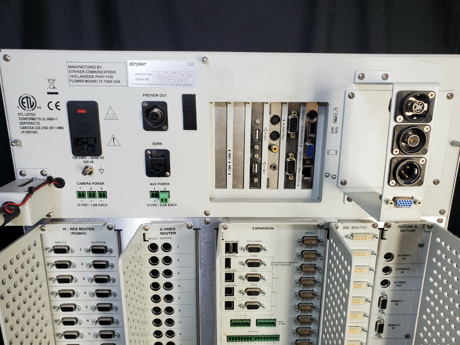 Stryker i2 Switch Point Infinity2 Audio Video Direct Control System #2