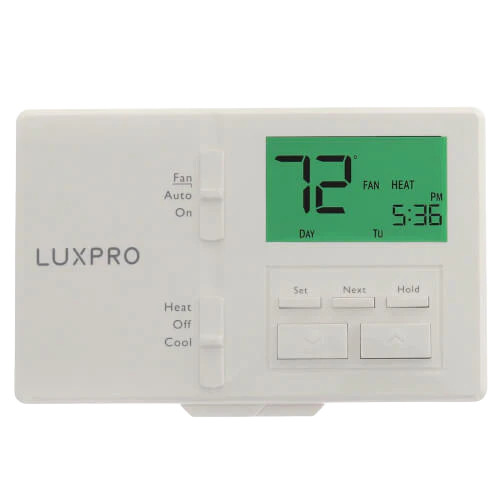 Lux P721-010 Lux Pro Prog 7 day Tstat 2H1C H